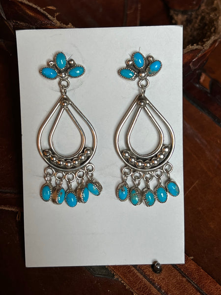 Turquoise Dangle Earrings (iN1.05)