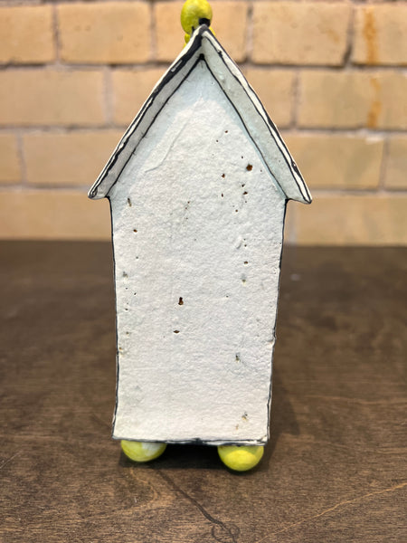 Small House with Green Balls