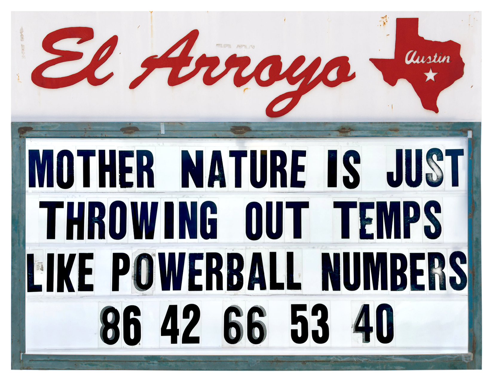 El Arroyo 2024 Calendar of Signs Assemblage Contemporary Craftsman