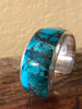 (RW1) All Mines Turquoise and Sterling Silver Cuff