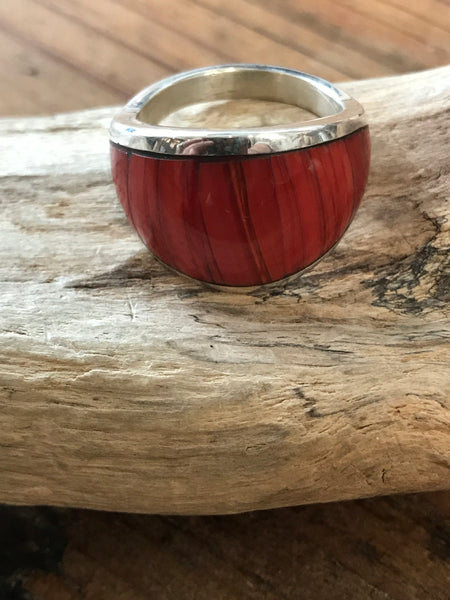 RW258 Rosarita Red Shield Ring
