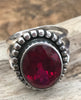 RW211 Queen for a Day Syn. Ruby Ring