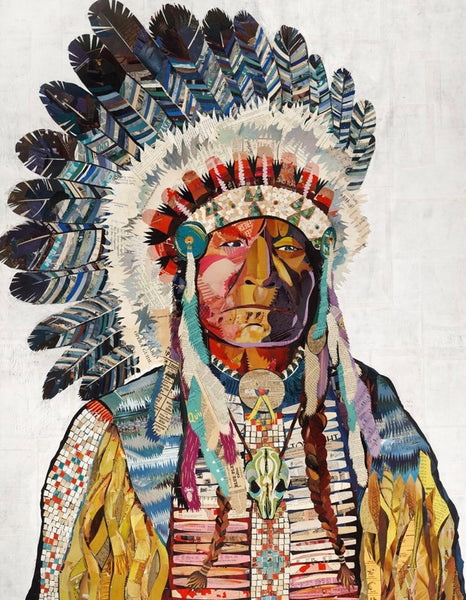 American Heritage Chief - 30" x 24"