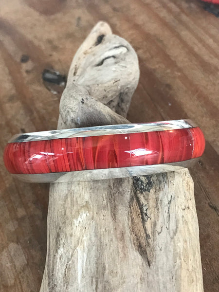 RW249 Rosarita Red Glass Cuff