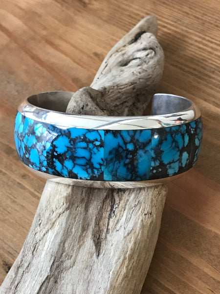 RW199 Super Web Kingman Turquoise Cuff